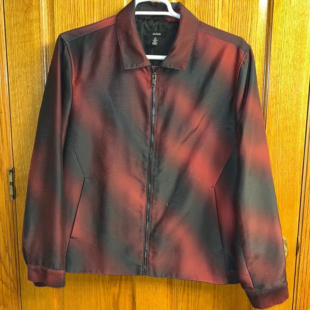 Red/Black Gradient Alfani Jacket - image 1
